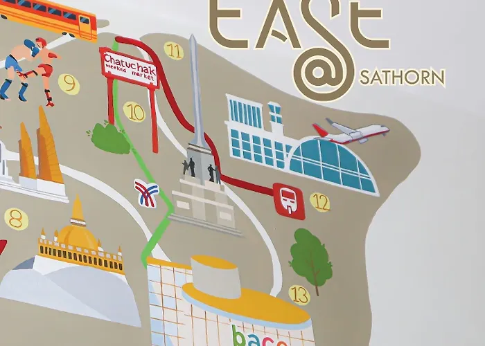 Auberge de jeunesse Ease At Sathorn And Coworking Space Bangkok