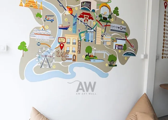 Auberge de jeunesse Ease At Sathorn And Coworking Space Bangkok